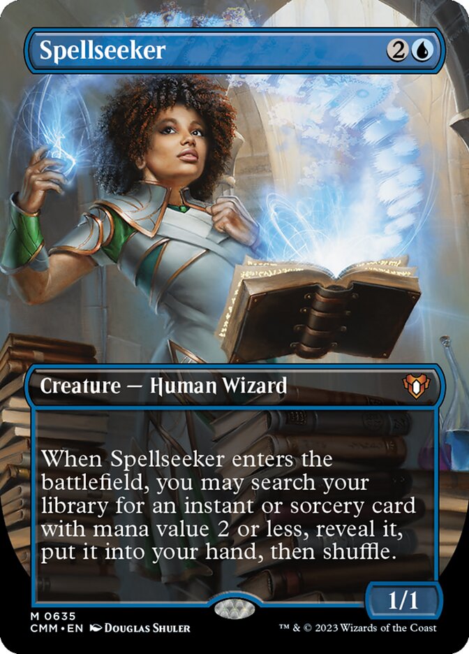 Spellseeker - [Borderless] Commander Masters (CMM)