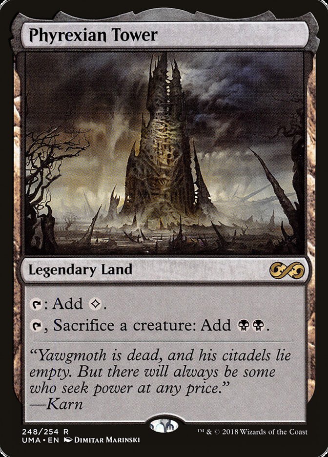 Phyrexian Tower - [Foil] Ultimate Masters (UMA)