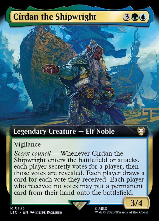 Círdan the Shipwright - [Extended Art] Tales of Middle-earth Commander (LTC)