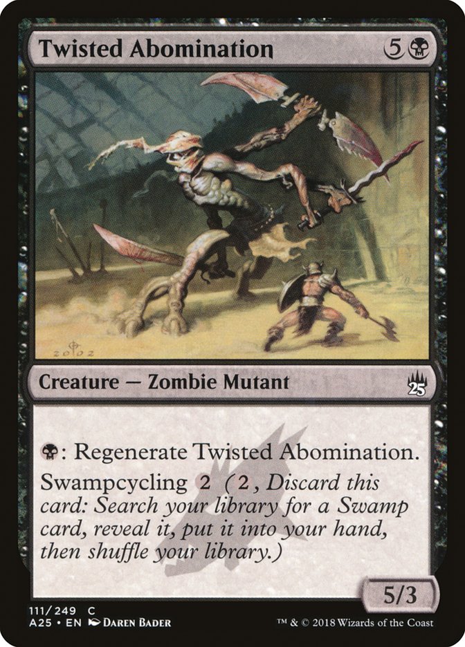 Twisted Abomination - [Foil] Masters 25 (A25)