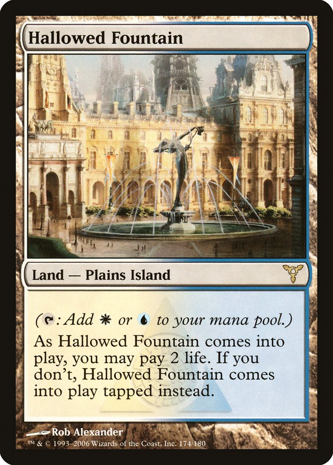 Hallowed Fountain - [Foil] Dissension (DIS)