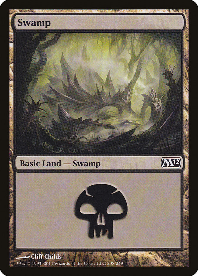 Swamp (238) - Magic 2012 (M12)