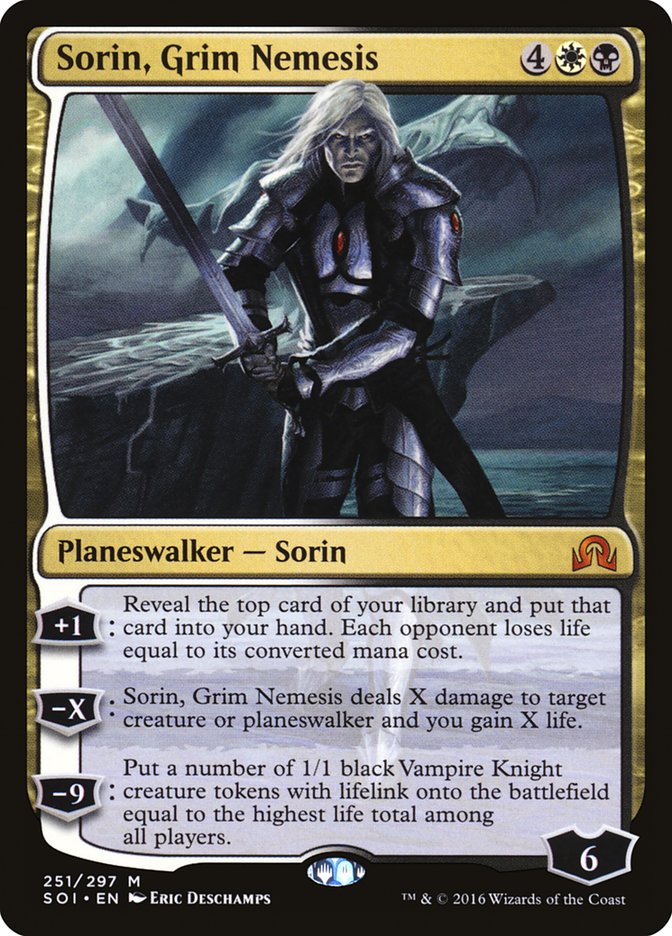 Sorin, Grim Nemesis - [Foil] Shadows over Innistrad (SOI)