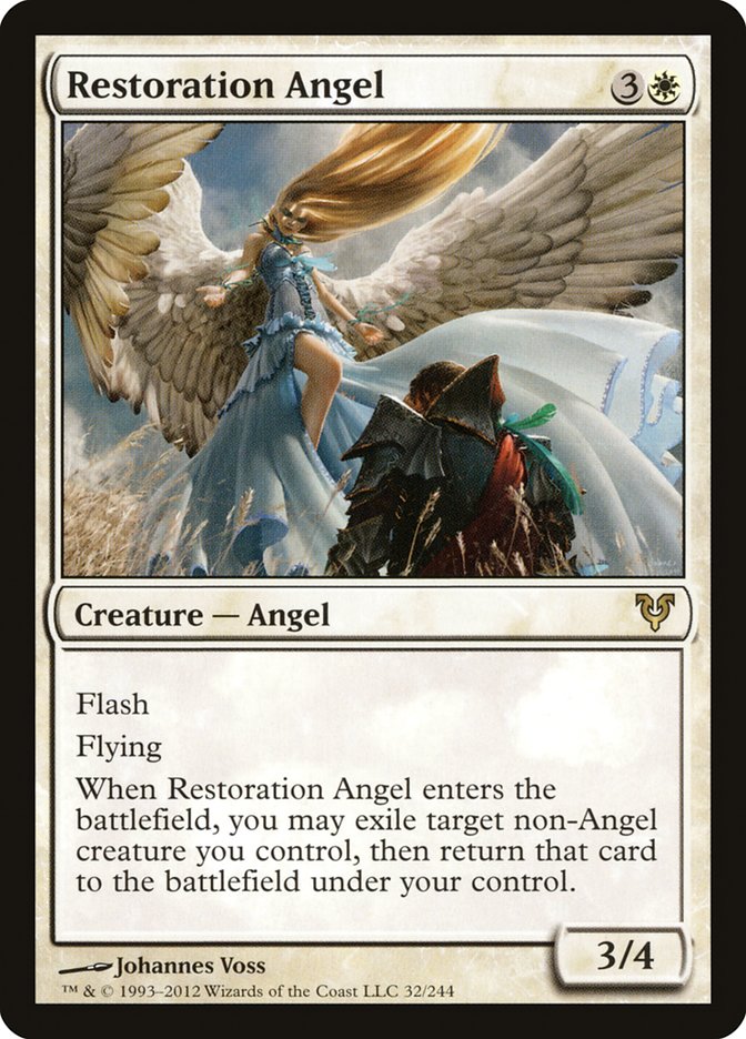 Restoration Angel - [Foil] Avacyn Restored (AVR)