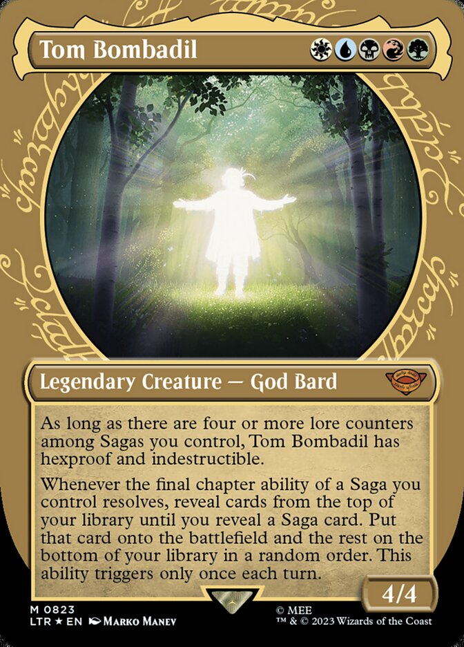 Tom Bombadil - [Surge Foil, Showcase Scroll] The Lord of the Rings: Tales of Middle-earth (LTR)