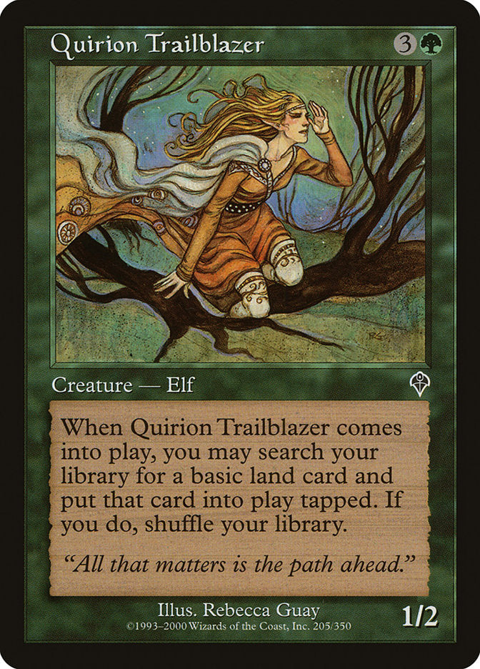 Quirion Trailblazer - [Foil, Retro Frame] Invasion (INV)