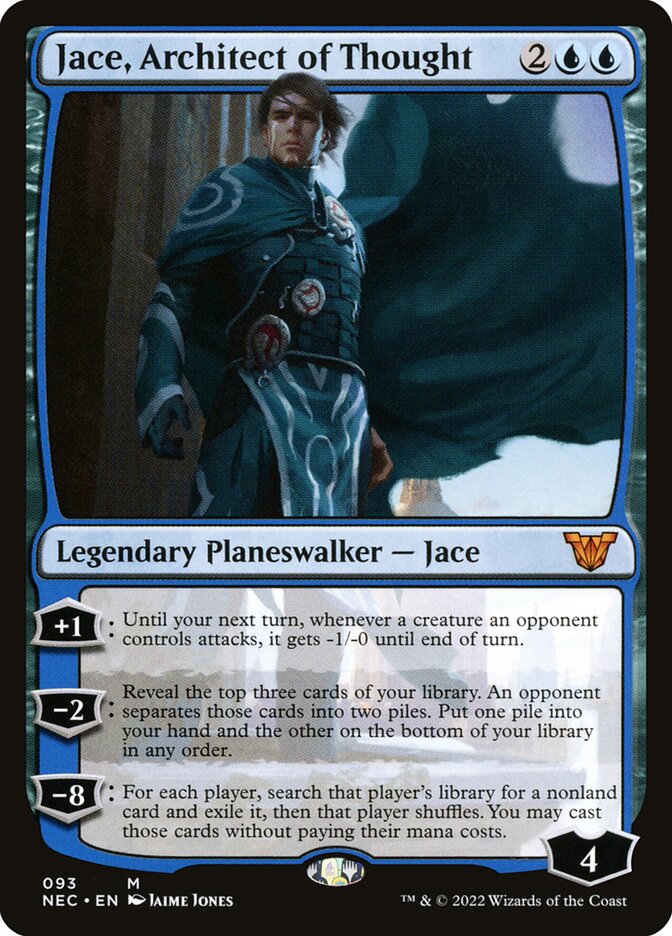 Jace, Architect of Thought - Neon Dynasty Commander (NEC)