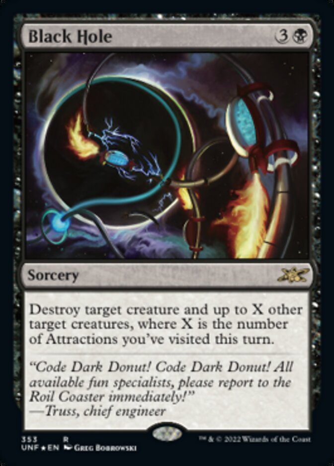 Black Hole - [Galaxy Foil] Unfinity (UNF)