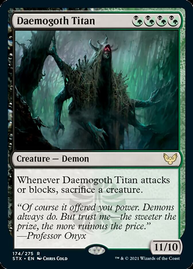 Daemogoth Titan - [Foil] Strixhaven: School of Mages (STX)