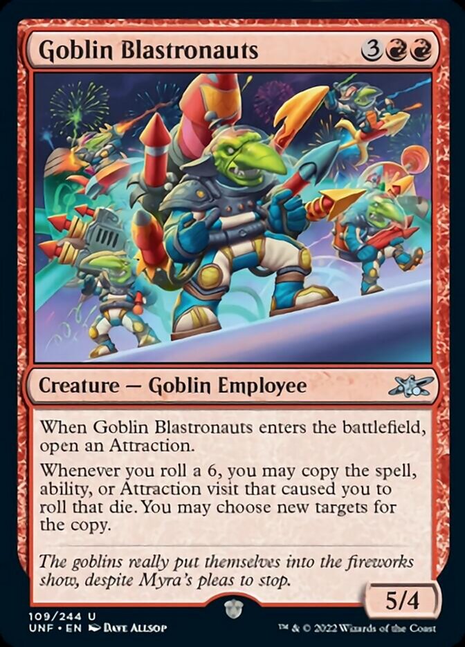 Goblin Blastronauts - [Foil] Unfinity (UNF)