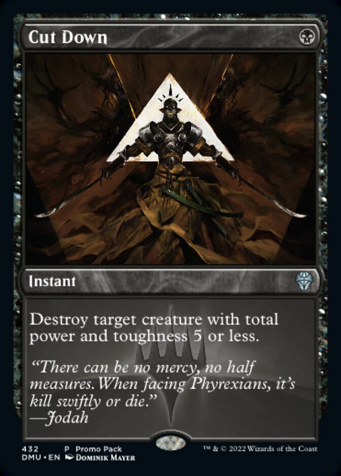 Cut Down - [Foil, Promo] Dominaria United (DMU)