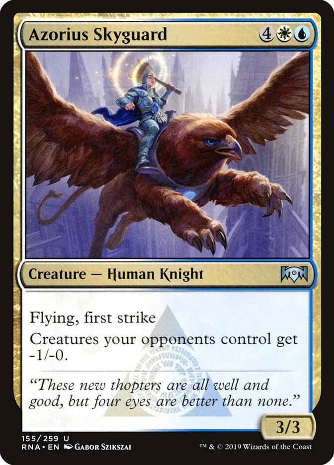 Azorius Skyguard - [Foil] Ravnica Allegiance (RNA)
