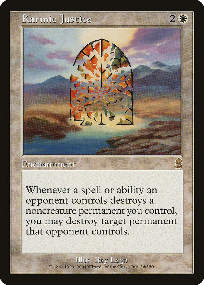 Karmic Justice - [Foil, Retro Frame] Odyssey (ODY)