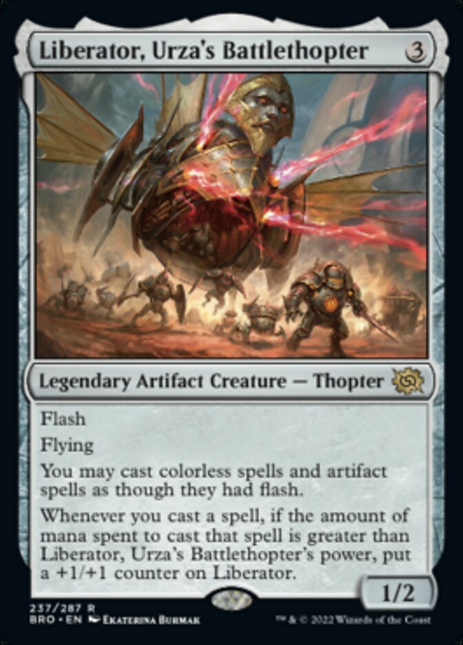 Liberator, Urza's Battlethopter - [Foil] The Brothers' War (BRO)