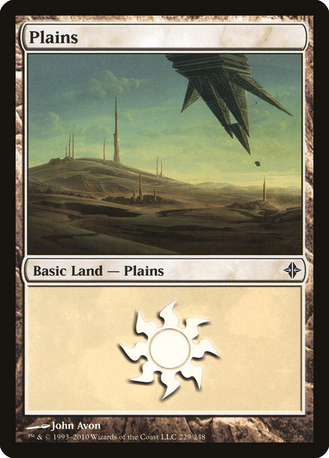 Plains - [Foil] Rise of the Eldrazi (ROE)