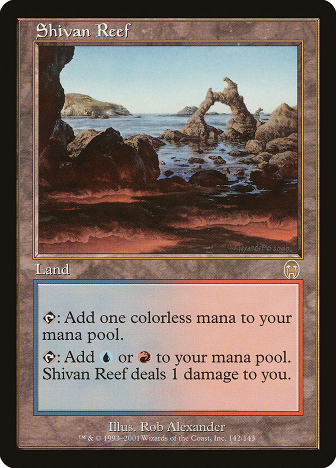 Shivan Reef - [Foil] Apocalypse (APC)