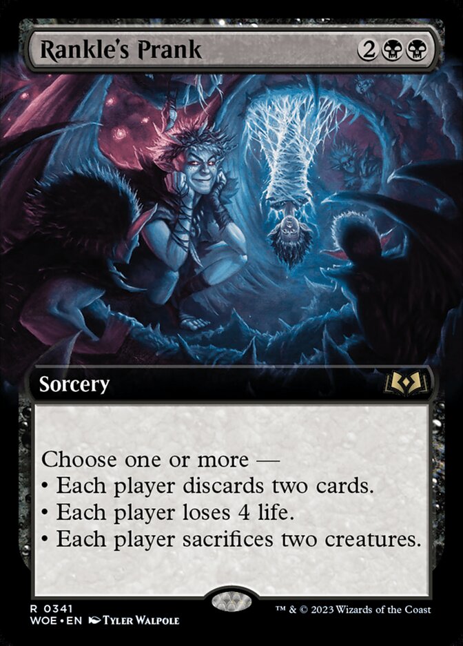 Rankle's Prank - [Foil, Extended Art] Wilds of Eldraine (WOE)