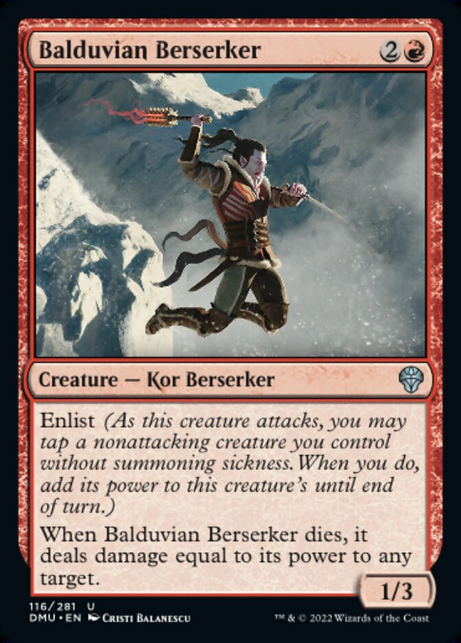 Balduvian Berserker - Dominaria United (DMU)
