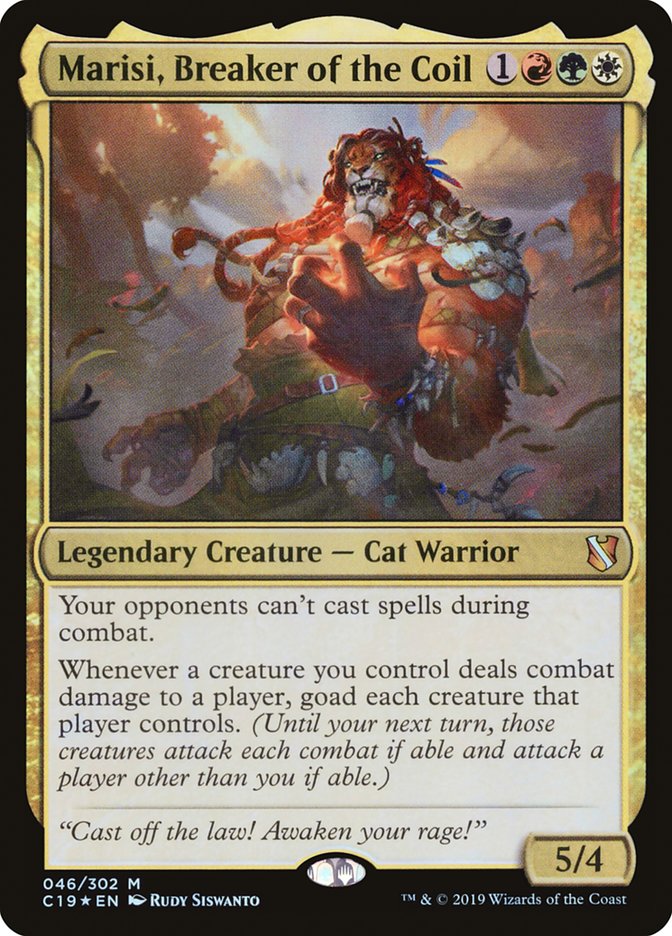 Marisi, Breaker of the Coil - [Foil] Commander 2019 (C19)