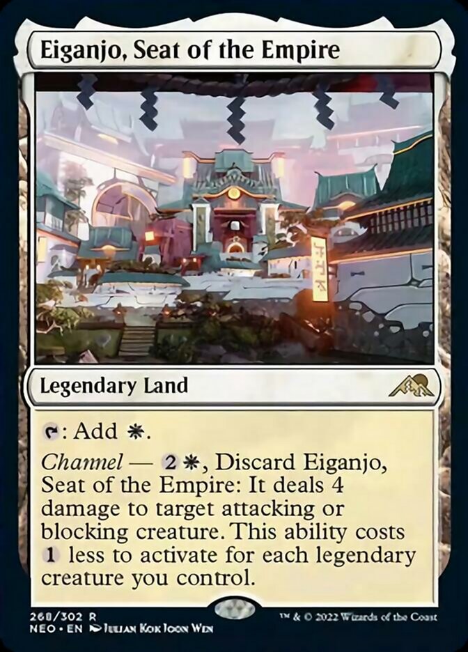 Eiganjo, Seat of the Empire - Kamigawa: Neon Dynasty (NEO)