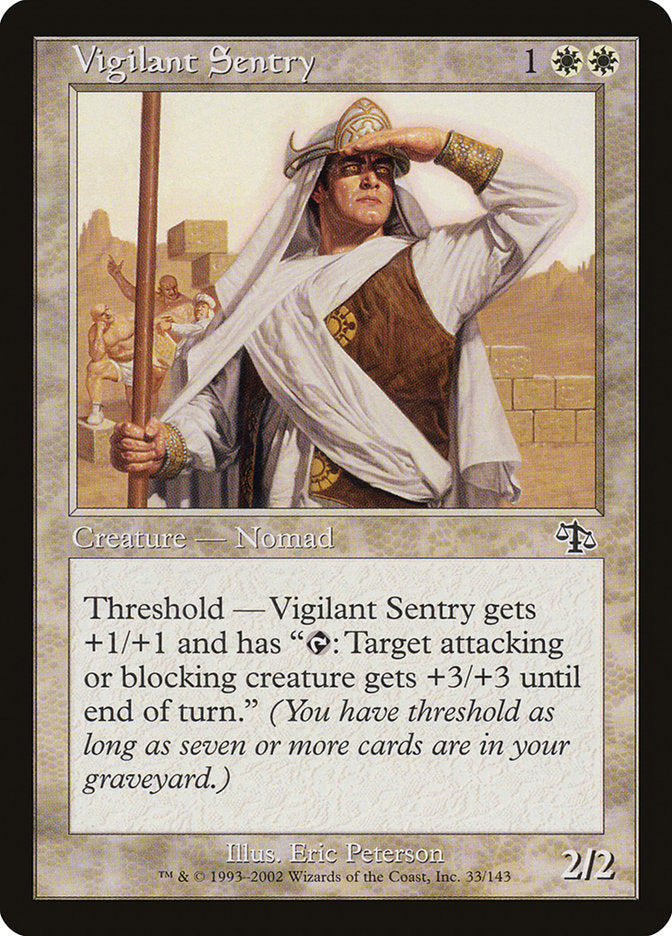 Vigilant Sentry - [Foil] Judgment (JUD)