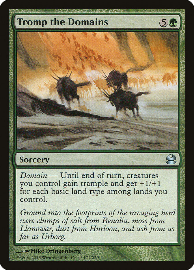 Tromp the Domains - [Foil] Modern Masters (MMA)