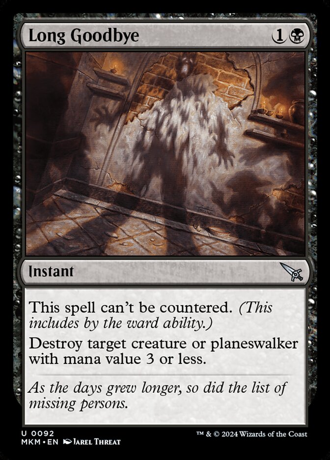 Long Goodbye - [Foil] Murders at Karlov Manor (MKM)