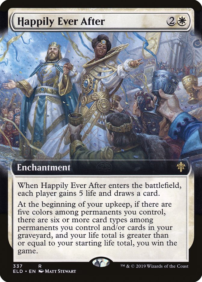 Happily Ever After - [Foil, Extended Art] Throne of Eldraine (ELD)