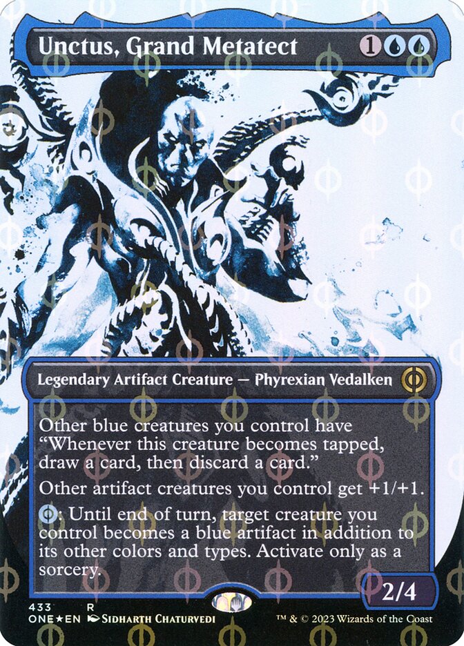 Unctus, Grand Metatect - [Step and Compleat Foil, Showcase] Phyrexia: All Will Be One (ONE)