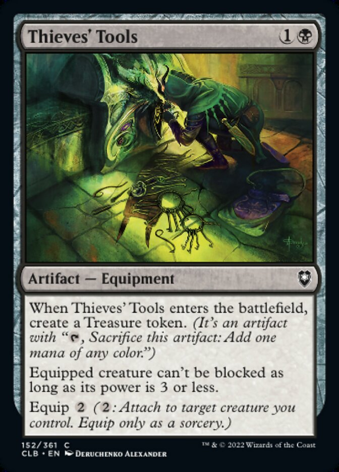 Thieves' Tools - [Foil] Commander Legends: Battle for Baldur's Gate (CLB)