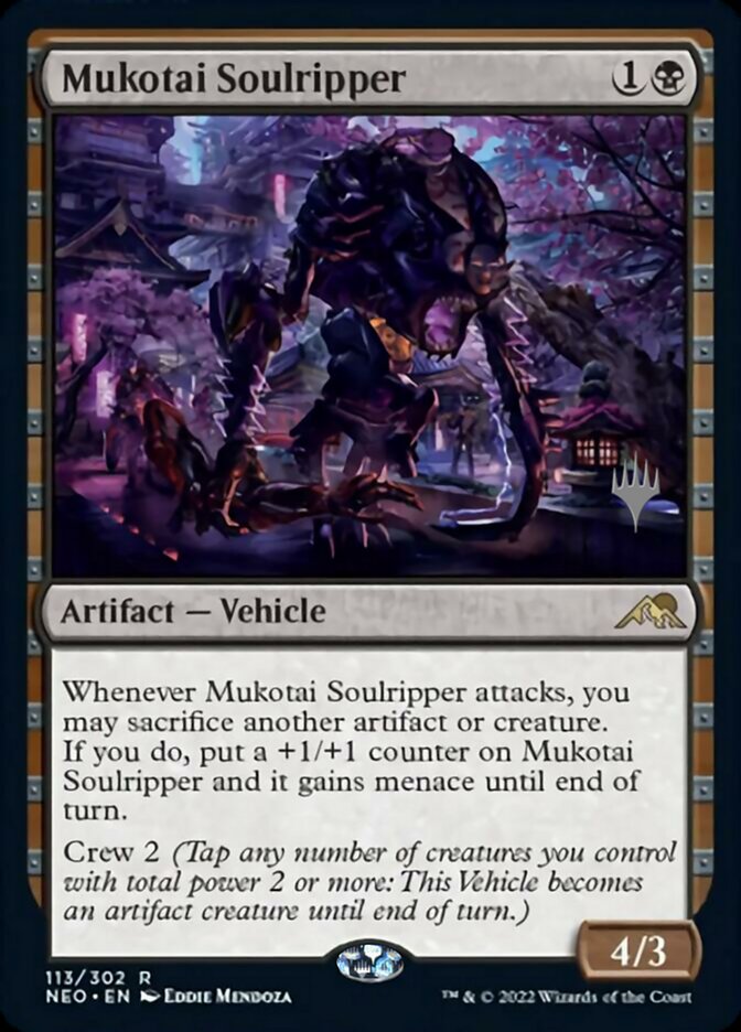 Mukotai Soulripper - [Promo] Kamigawa: Neon Dynasty Promos (PNEO)