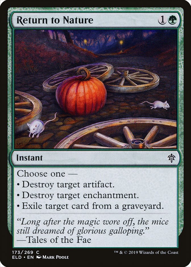 Return to Nature - Throne of Eldraine (ELD)