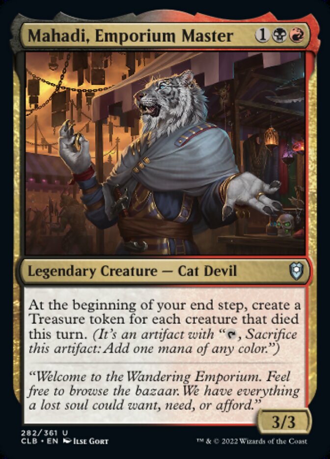 Mahadi, Emporium Master - [Foil] Commander Legends: Battle for Baldur's Gate (CLB)