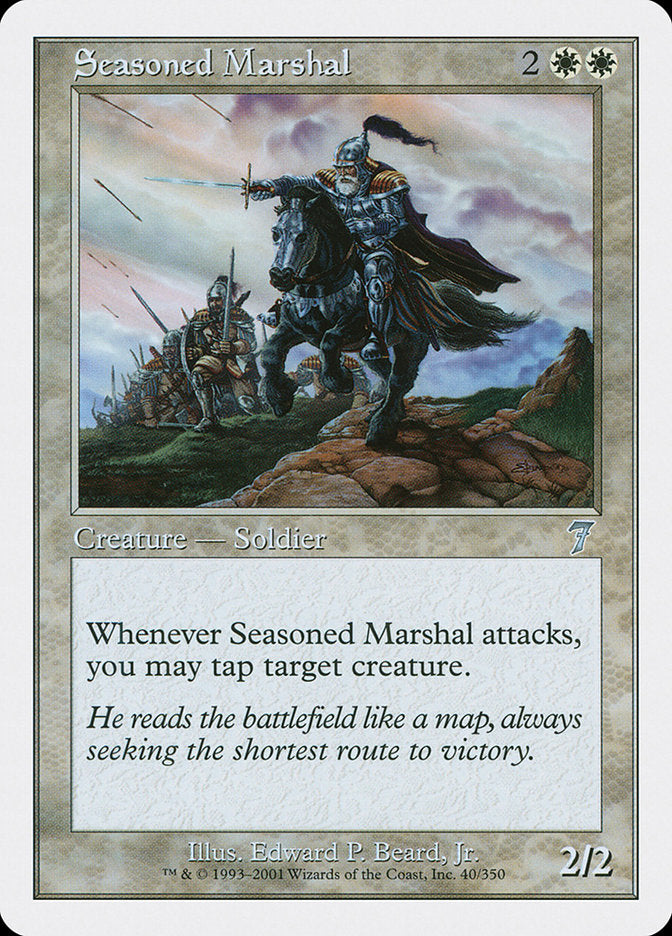 Seasoned Marshal - [Foil] Seventh Edition (7ED)