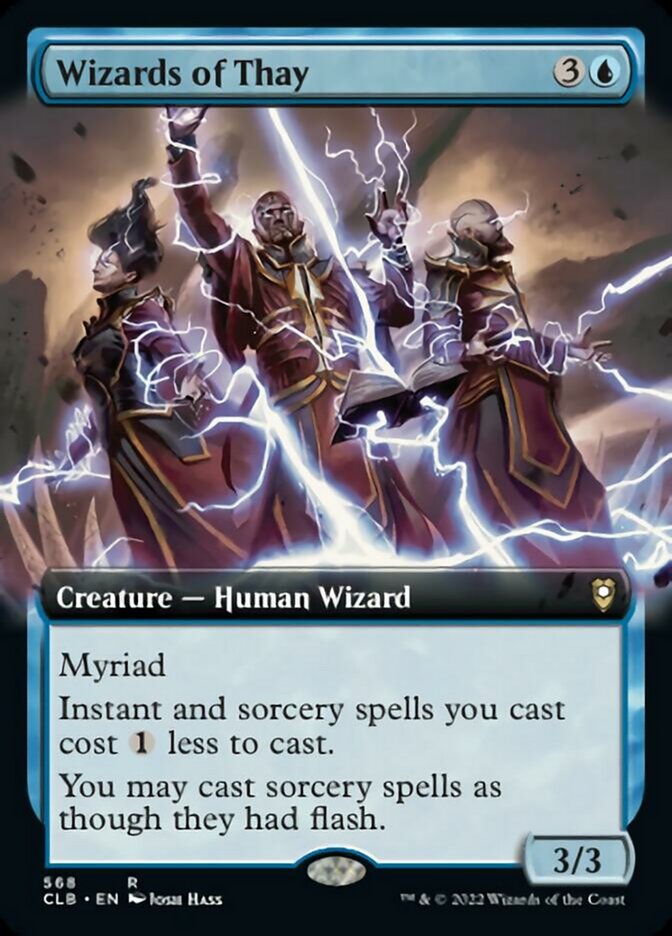 Wizards of Thay - [Extended Art] Commander Legends: Battle for Baldur's Gate (CLB)