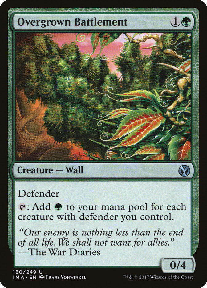 Overgrown Battlement - [Foil] Iconic Masters (IMA)