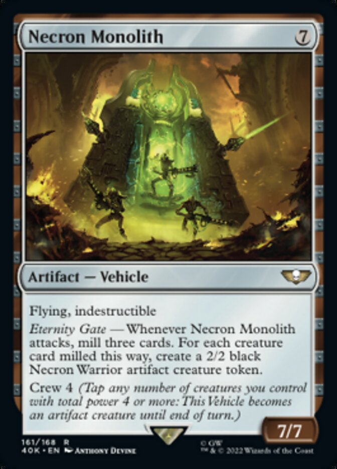 Necron Monolith - [Surge Foil] Warhammer 40,000 Commander (40K)