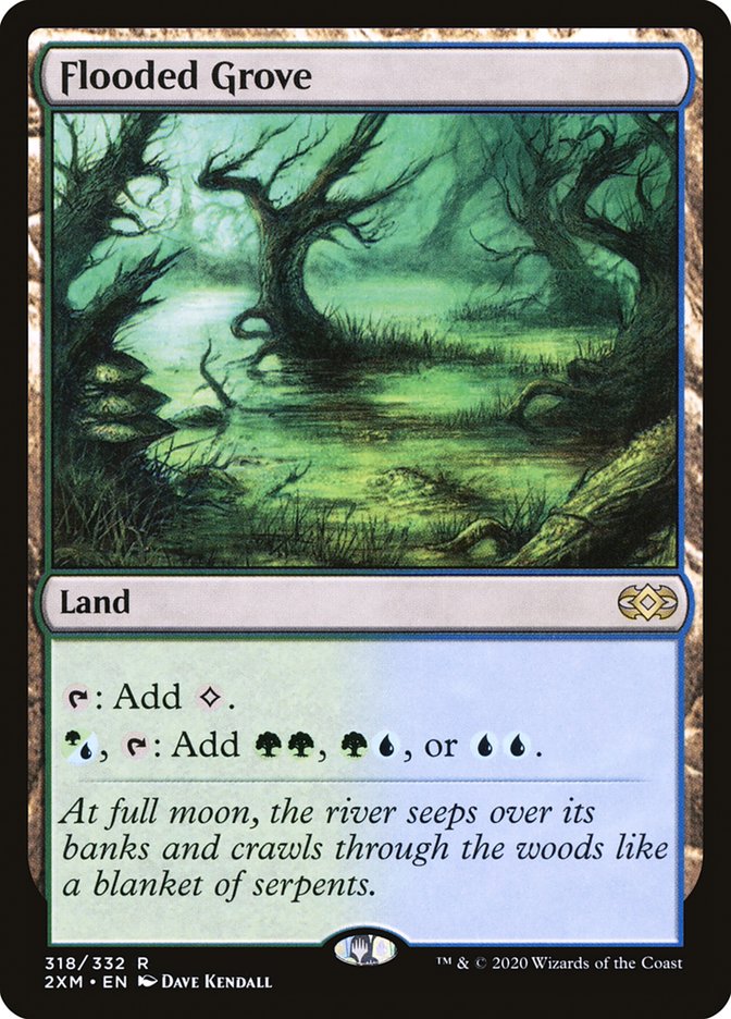Flooded Grove - [Foil] Double Masters (2XM)