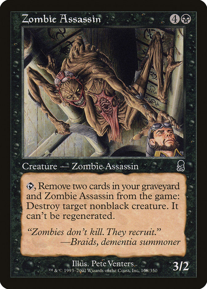 Zombie Assassin - [Foil, Retro Frame] Odyssey (ODY)