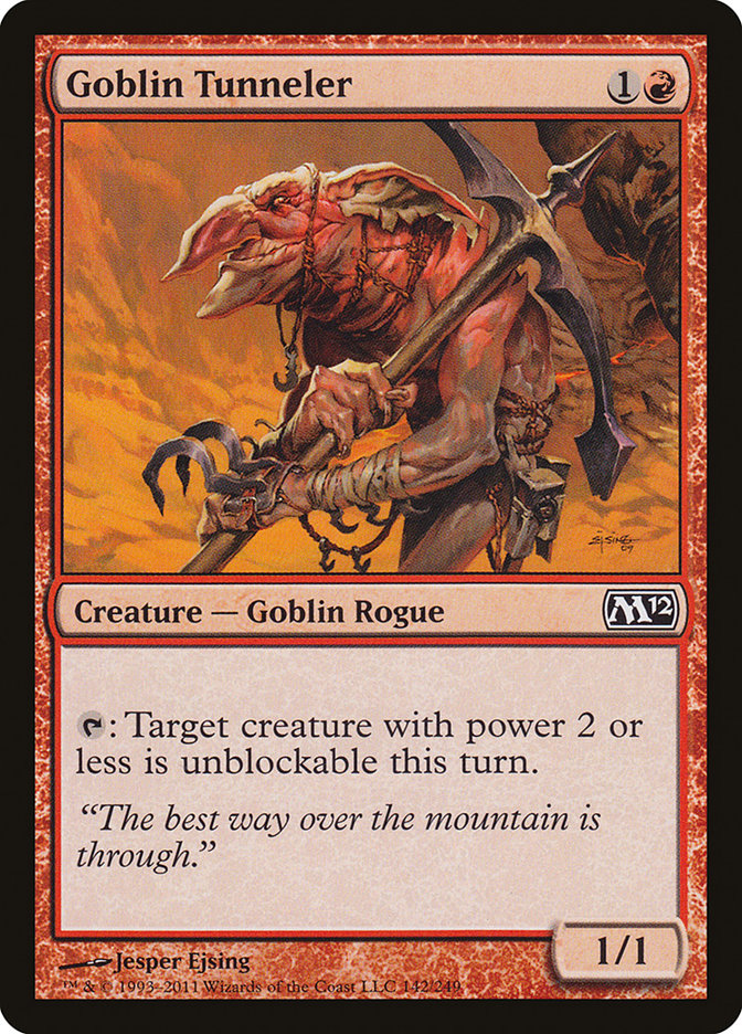 Goblin Tunneler - [Foil] Magic 2012 (M12)