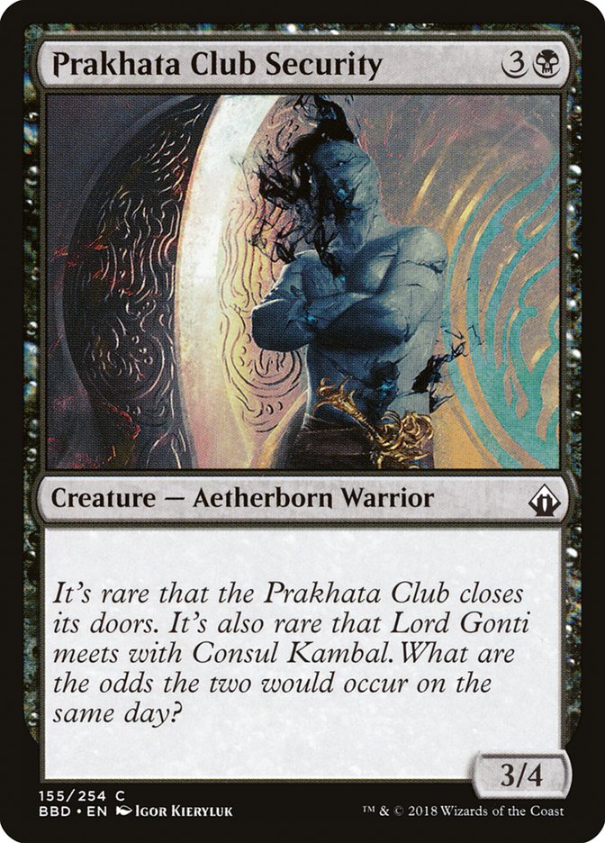 Prakhata Club Security - [Foil] Battlebond (BBD)