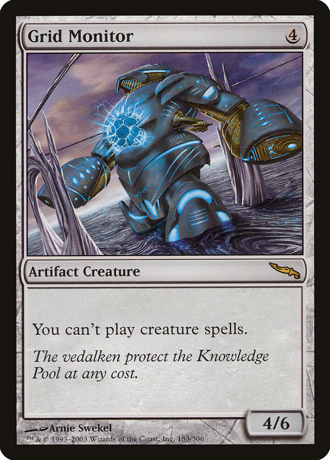 Grid Monitor - [Foil] Mirrodin (MRD)