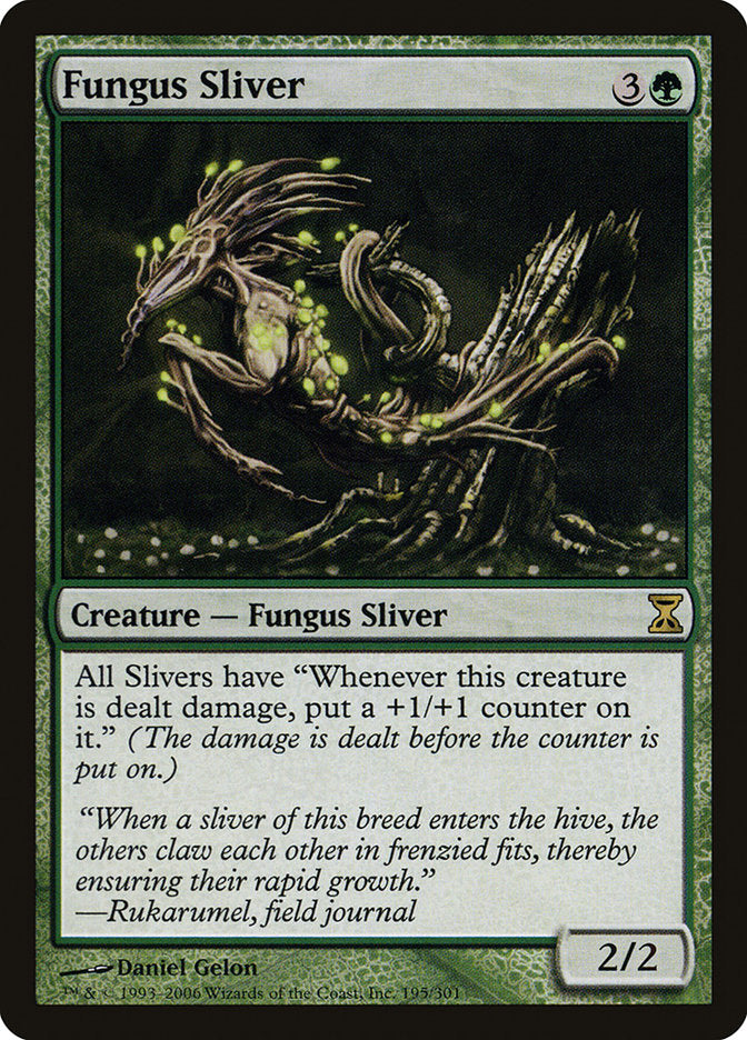 Fungus Sliver - [Foil] Time Spiral (TSP)