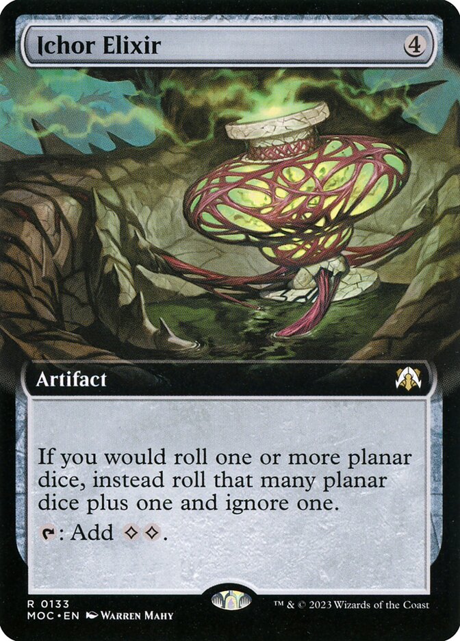 Ichor Elixir - [Foil, Extended Art] March of the Machine Commander (MOC)