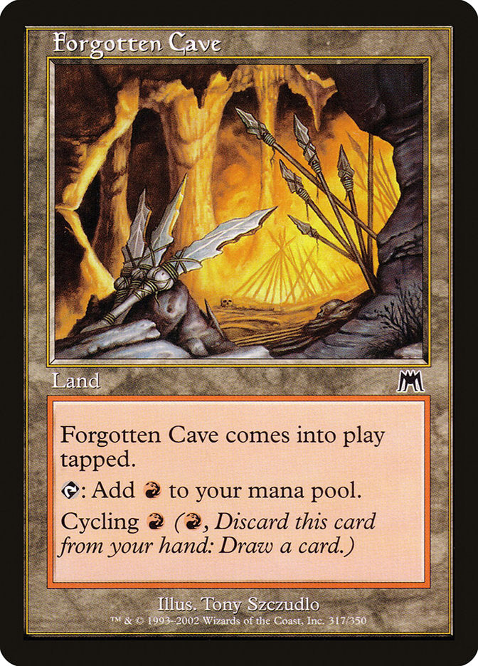 Forgotten Cave - [Foil, Retro Frame] Onslaught (ONS)