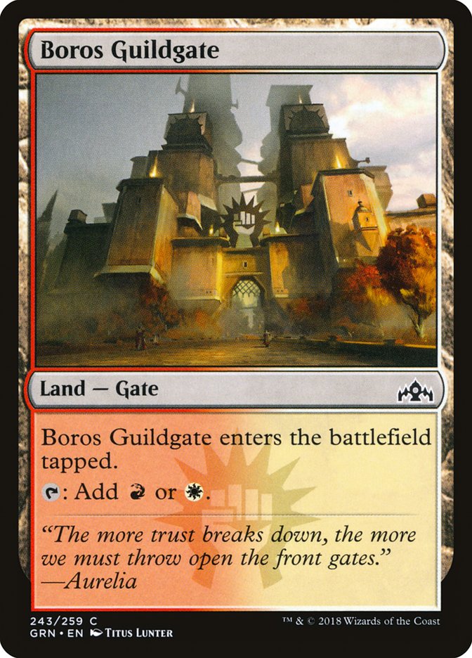 Boros Guildgate - [Foil] Guilds of Ravnica (GRN)