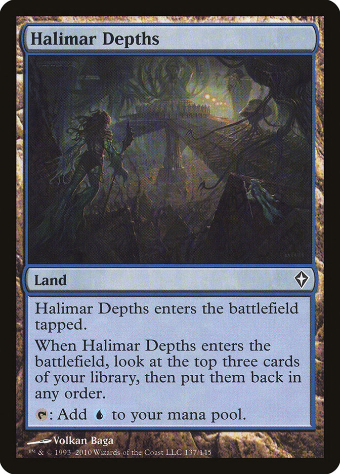 Halimar Depths - [Foil] Worldwake (WWK)