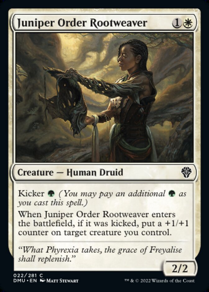 Juniper Order Rootweaver - [Foil] Dominaria United (DMU)