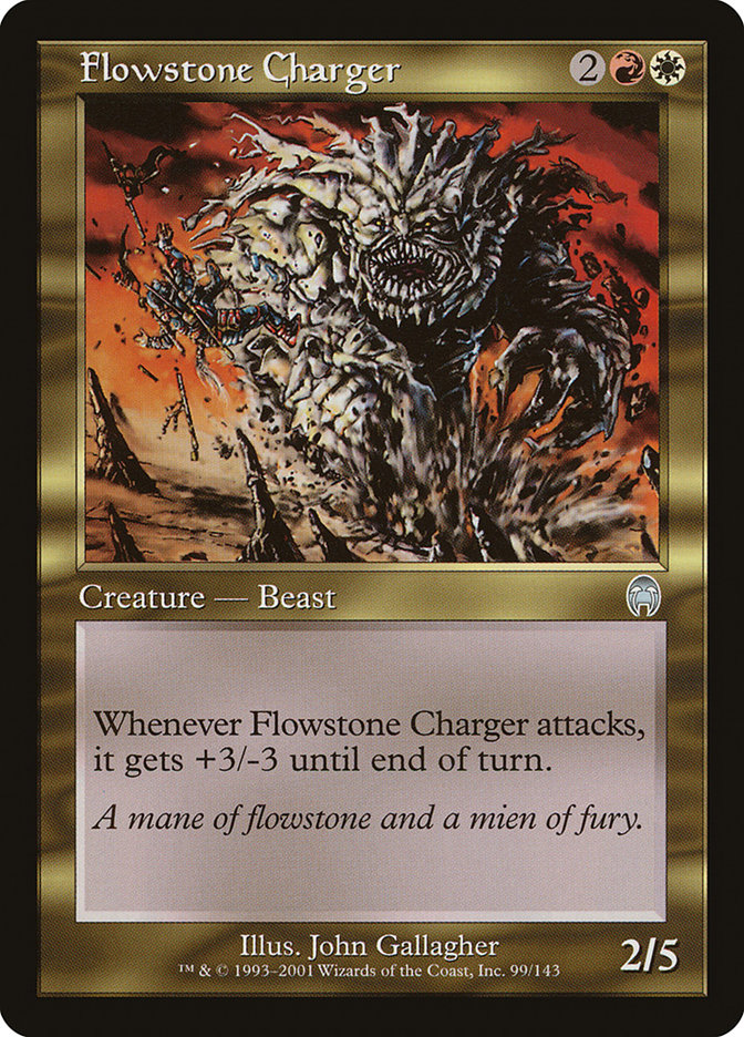 Flowstone Charger - [Foil] Apocalypse (APC)