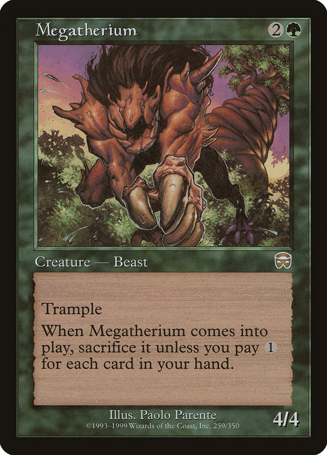 Megatherium - [Foil] Mercadian Masques (MMQ)